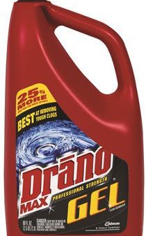 Drano* Max Gel Clog Remover 80oz Rtu Drain Cleaner on Sale