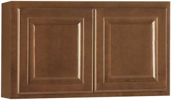 Rsi Home Products Hamilton Kitchen Wall Bridge Cabinet, Fully Assembled, Raised Panel, Cafe, 30x18x12 In. Online