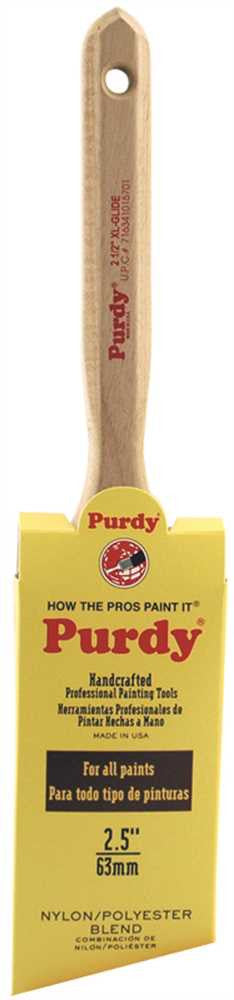 Purdy Xl Glide Angle Paint Brush 2-1-2 In. Online Sale