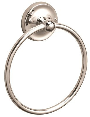 Bayview Towel Ring Chrome Finish Supply