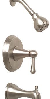 Sonoma Tub And Shower Faucet Brushed Nickel Fashion