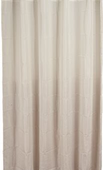 Hookless Shower Curtain With Plain Weave Fabric  Beige For Cheap