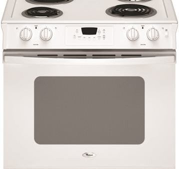 Whirlpool® 30-inch  4.5 Cu. Ft. Drop-in Electric Range, White For Sale