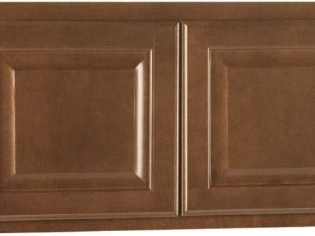 Rsi Home Products Hamilton Kitchen Wall Bridge Cabinet, Fully Assembled, Raised Panel, Cafe, 30x15x12 In. Online now