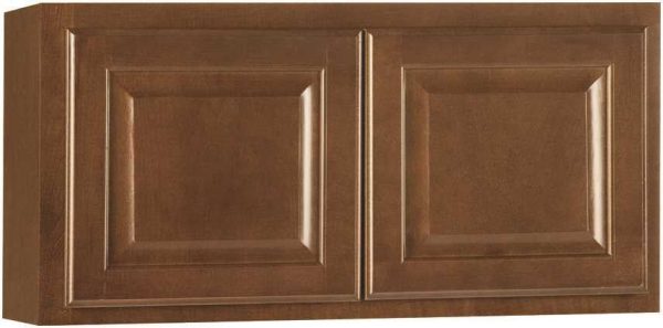 Rsi Home Products Hamilton Kitchen Wall Bridge Cabinet, Fully Assembled, Raised Panel, Cafe, 30x15x12 In. Online now