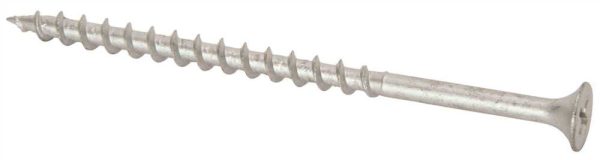 #8 X 3 In. Deck Screw Galvanized 1 Lb Box For Sale