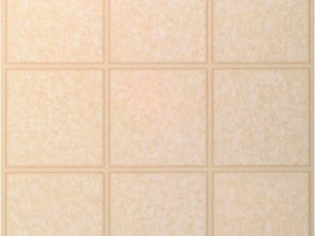 Armstrong® Caliber Vinyl Self-adhesive Floor Tile, Caliber Bardwin Almond, 12x12 , .080 Gauge Online Sale