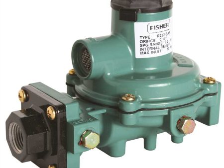 Gas Regulator Second Stage Compact 650,000 Btu 1-2 In. X 1-2in. Fnpt Supply