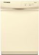 Whirlpool® Built-in 24-inch Tall Tub Dishwasher, Bisque, 3 Cycles - 2 Options Supply